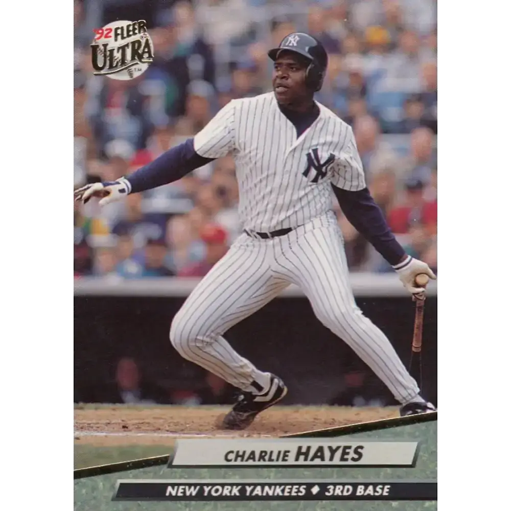 1992 Fleer Ultra #407 Charlie Hayes NM-MT New York Yankees Baseball Card - Baseball Card Single