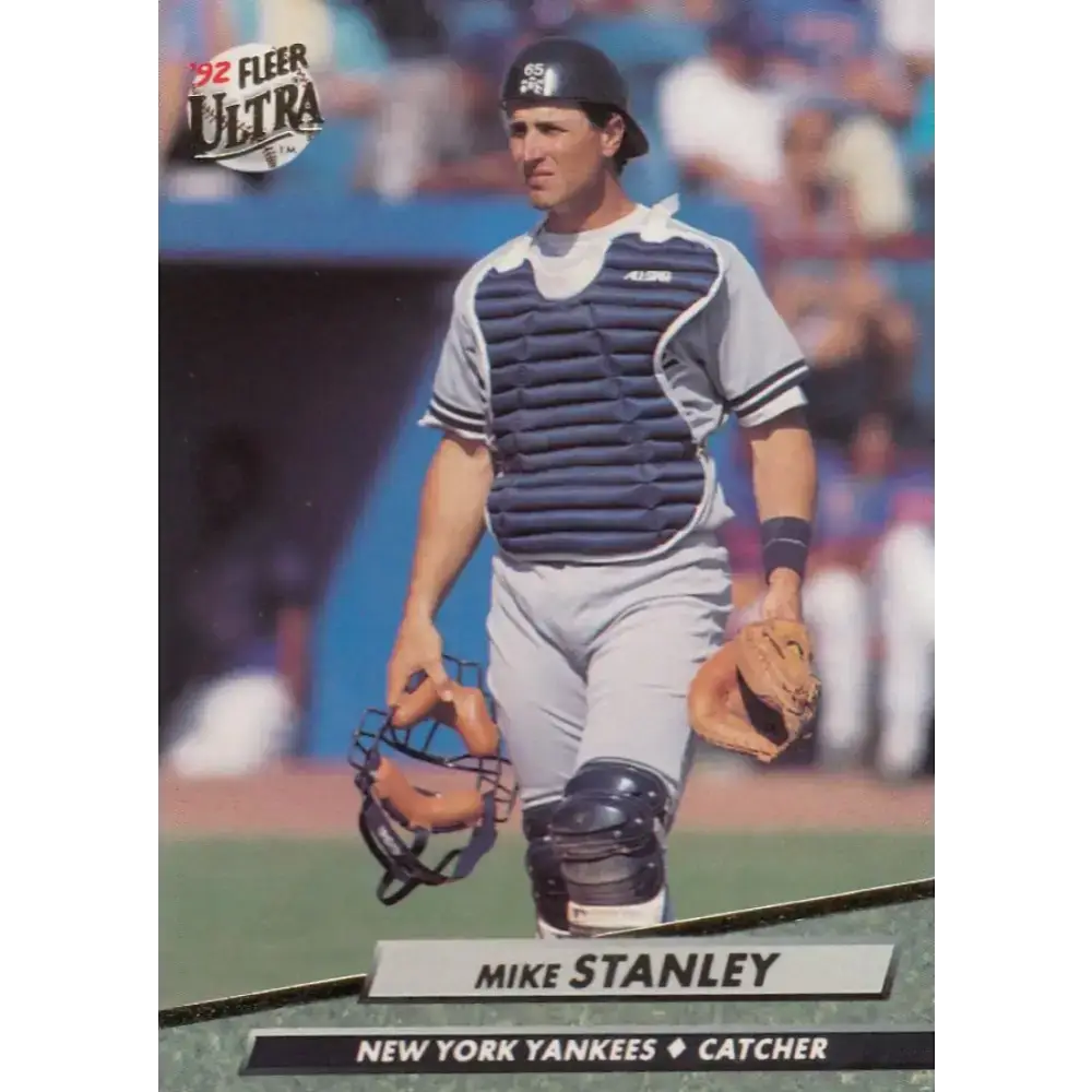 1992 Fleer Ultra #416 Mike Stanley NM-MT New York Yankees Baseball Card - Baseball Card Single