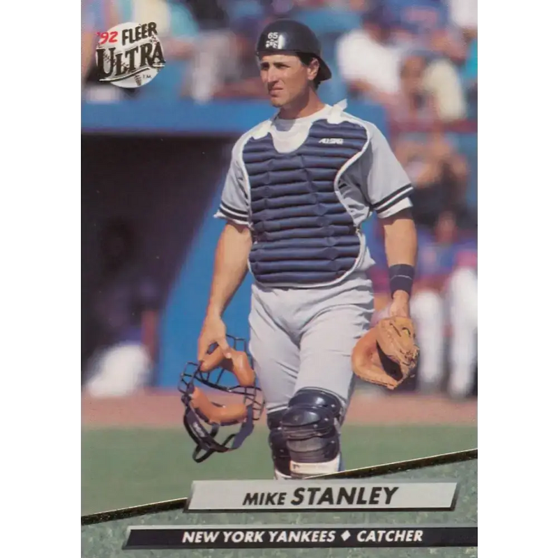1992 Fleer Ultra #416 Mike Stanley NM-MT New York Yankees Baseball Card - Baseball Card Single