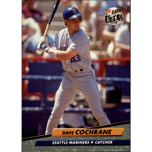 1992 Fleer Ultra #431 Dave Cochrane NM-MT Seattle Mariners Baseball Card - Baseball Card Single