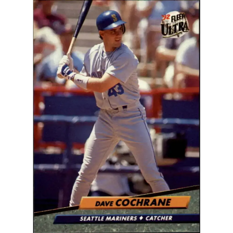 1992 Fleer Ultra #431 Dave Cochrane NM-MT Seattle Mariners Baseball Card - Baseball Card Single