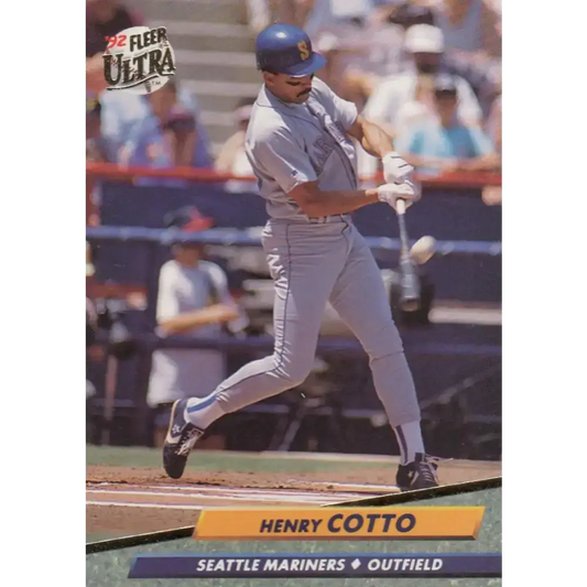 1992 Fleer Ultra #432 Henry Cotto NM-MT Seattle Mariners Baseball Card - Baseball Card Single