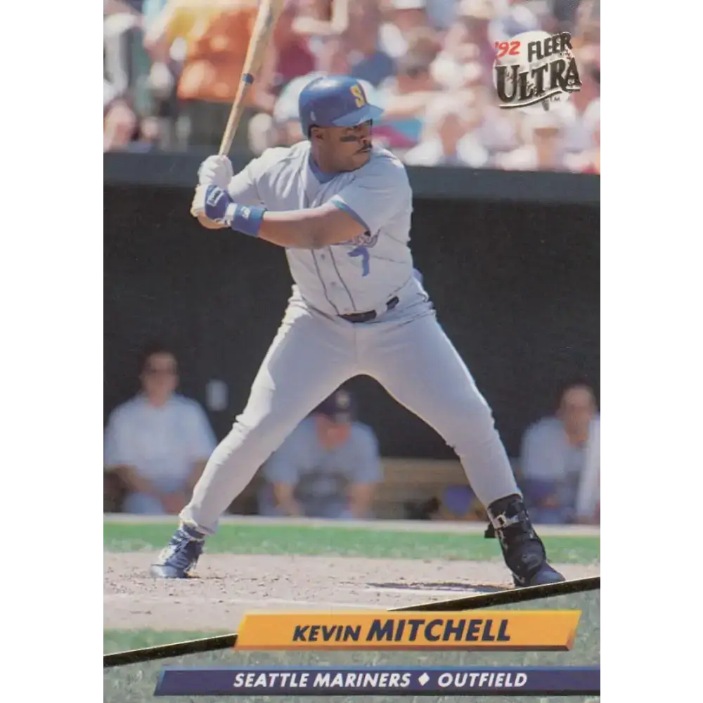 1992 Fleer Ultra #434 Kevin Mitchell NM-MT Seattle Mariners Baseball Card - Baseball Card Single