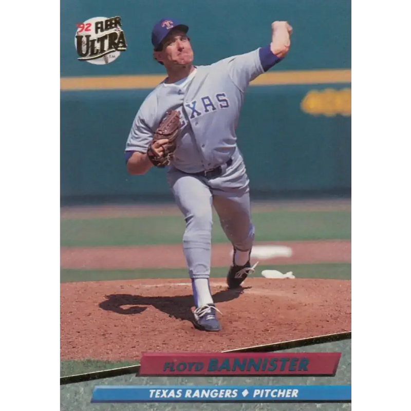 1992 Fleer Ultra #437 Floyd Bannister NM-MT Texas Rangers Baseball Card - Baseball Card Single