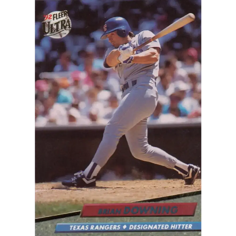 1992 Fleer Ultra #440 Brian Downing NM-MT Texas Rangers Baseball Card - Baseball Card Single