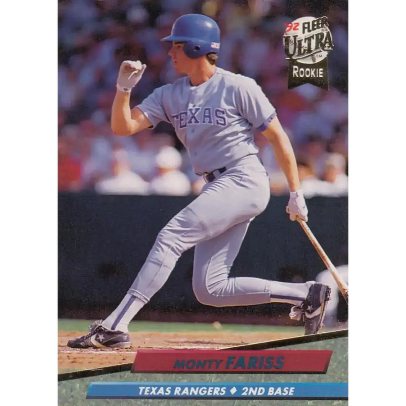 1992 Fleer Ultra #441 Monty Fariss NM-MT Texas Rangers Baseball Card - Baseball Card Single