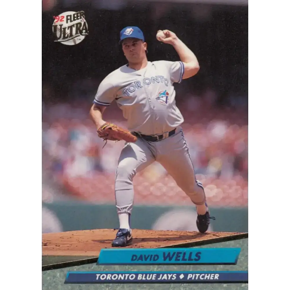 1992 Fleer Ultra #453 David Wells NM-MT Toronto Blue Jays Baseball Card - Baseball Card Single