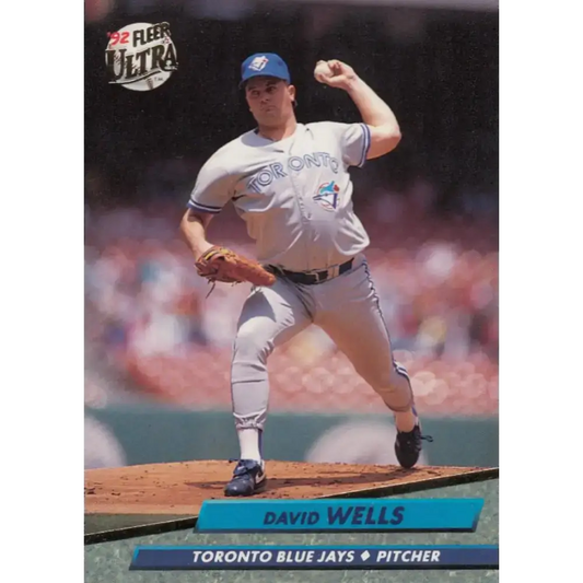 1992 Fleer Ultra #453 David Wells NM-MT Toronto Blue Jays Baseball Card - Baseball Card Single
