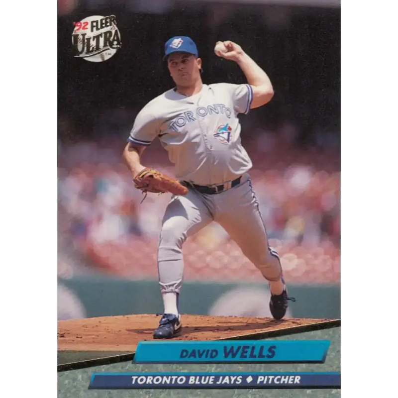 1992 Fleer Ultra #453 David Wells NM-MT Toronto Blue Jays Baseball Card - Baseball Card Single
