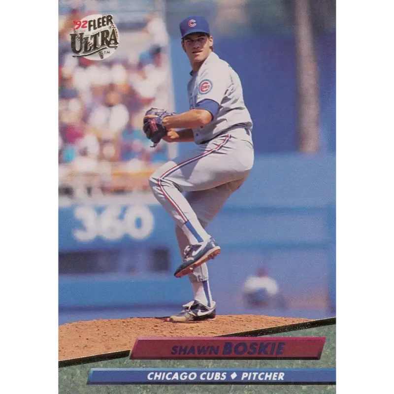 1992 Fleer Ultra #466 Shawn Boskie NM-MT Chicago Cubs Baseball Card - Baseball Card Single