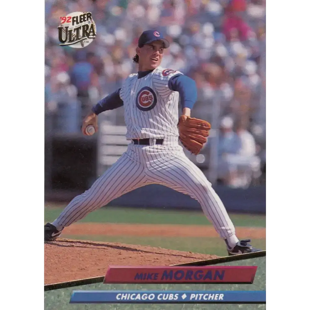 1992 Fleer Ultra #471 Mike Morgan NM-MT Chicago Cubs Baseball Card - Baseball Card Single