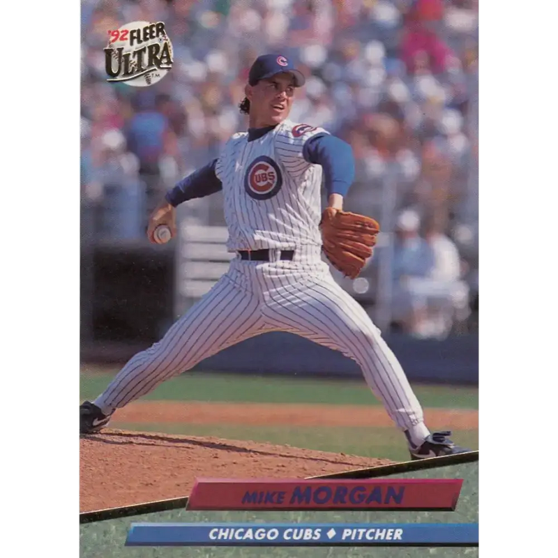 1992 Fleer Ultra #471 Mike Morgan NM-MT Chicago Cubs Baseball Card - Baseball Card Single
