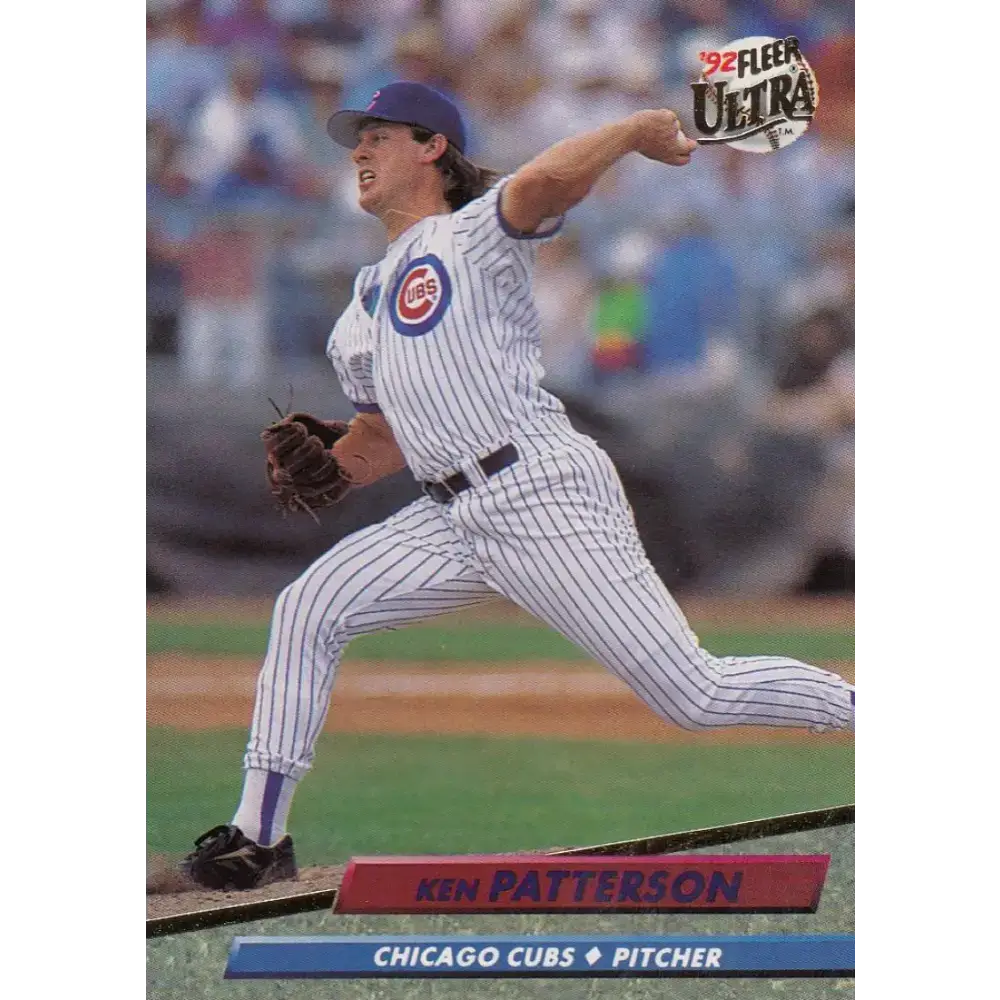 1992 Fleer Ultra #472 Ken Patterson NM-MT Chicago Cubs Baseball Card - Baseball Card Single