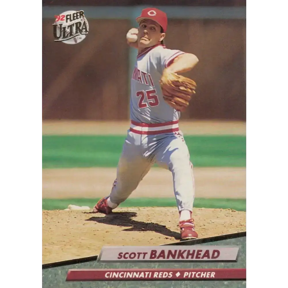 1992 Fleer Ultra #478 Scott Bankhead NM-MT Cincinnati Reds Baseball Card - Baseball Card Single