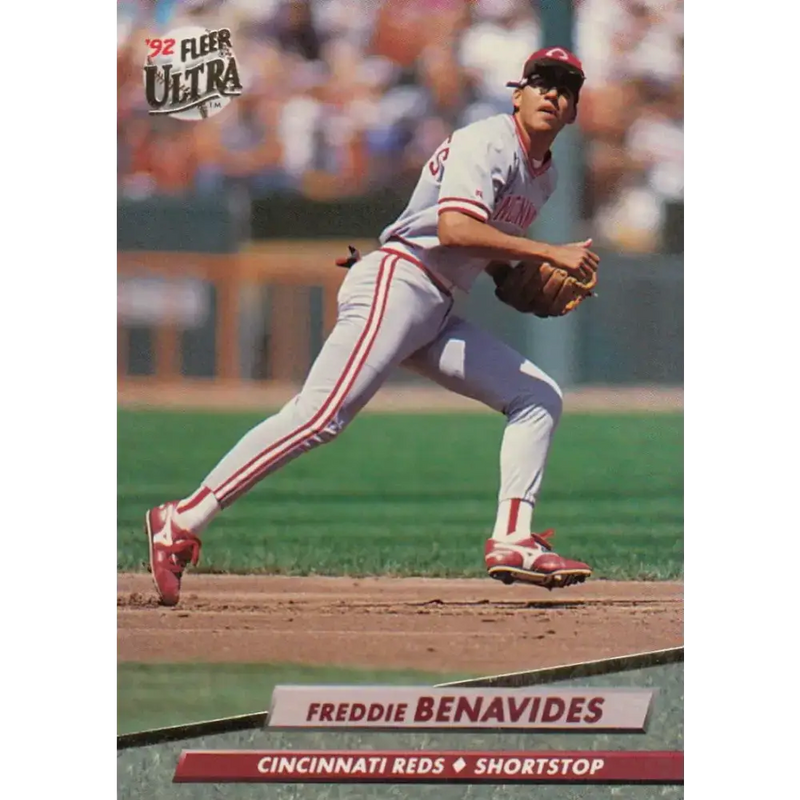 1992 Fleer Ultra #480 Freddie Benavides NM-MT Cincinnati Reds Baseball Card - Baseball Card Single