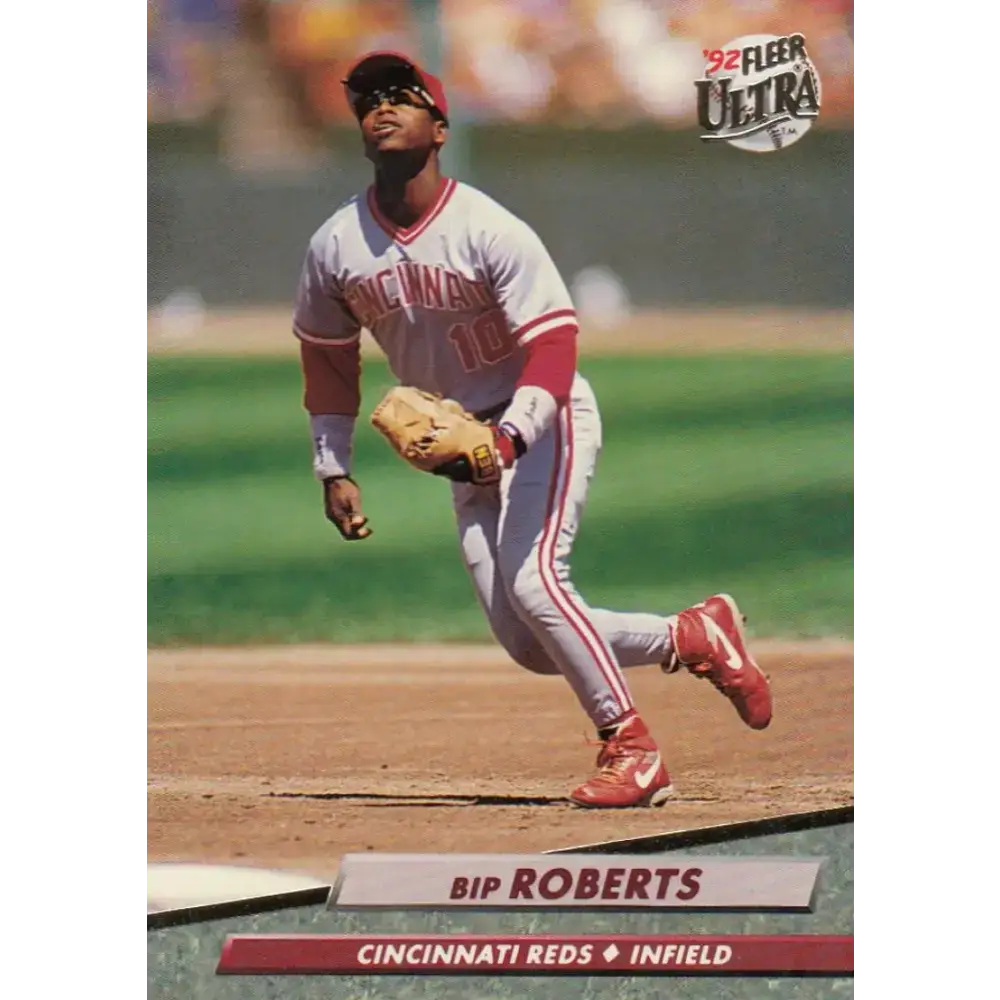 1992 Fleer Ultra #485 Bip Roberts NM-MT Cincinnati Reds Baseball Card - Baseball Card Single