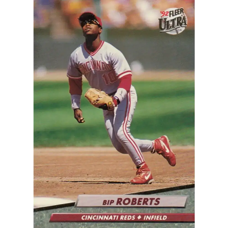 1992 Fleer Ultra #485 Bip Roberts NM-MT Cincinnati Reds Baseball Card - Baseball Card Single