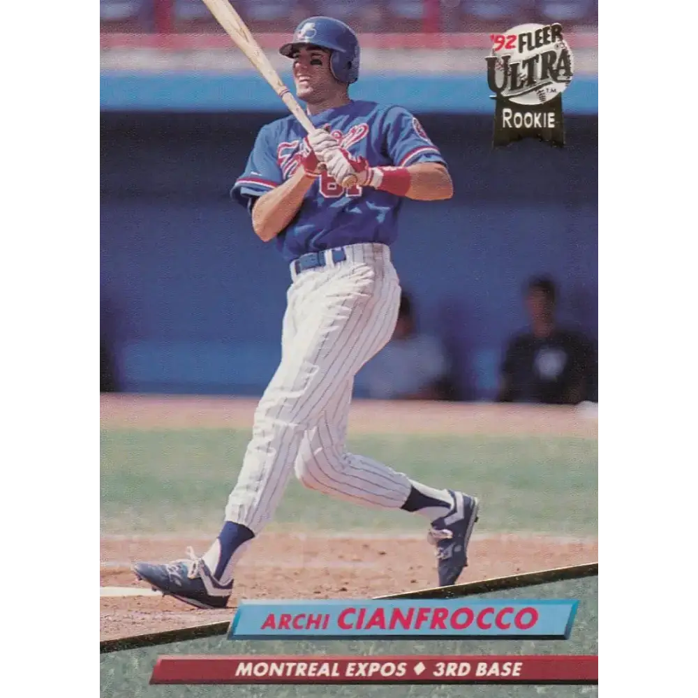 1992 Fleer Ultra #515 Archi Cianfrocco NM-MT RC Rookie Montreal Expos Baseball Card - Baseball Card Single