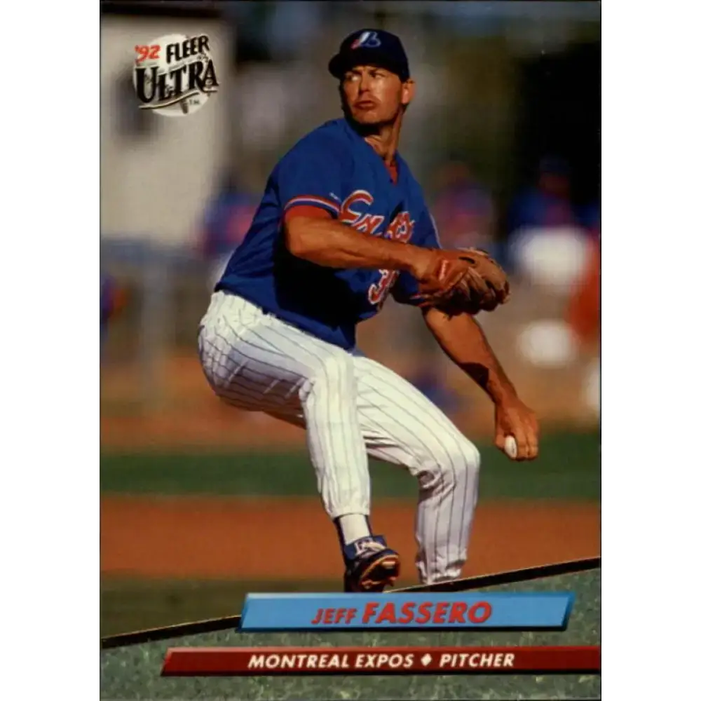 1992 Fleer Ultra #516 Jeff Fassero NM-MT Montreal Expos Baseball Card - Baseball Card Single