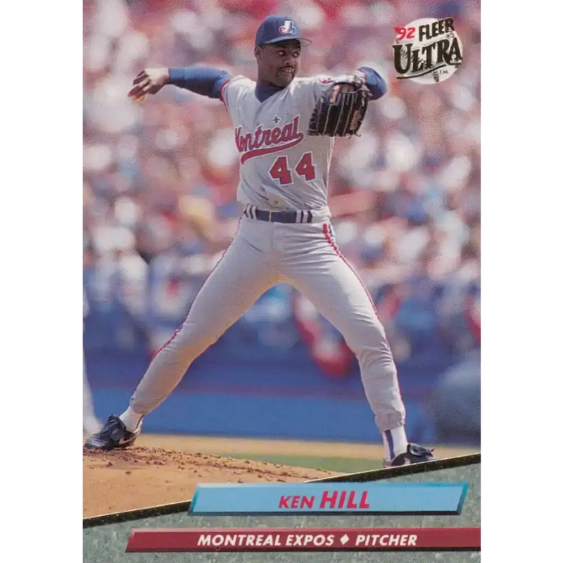 1992 Fleer Ultra #520 Ken Hill NM-MT Montreal Expos Baseball Card - Baseball Card Single