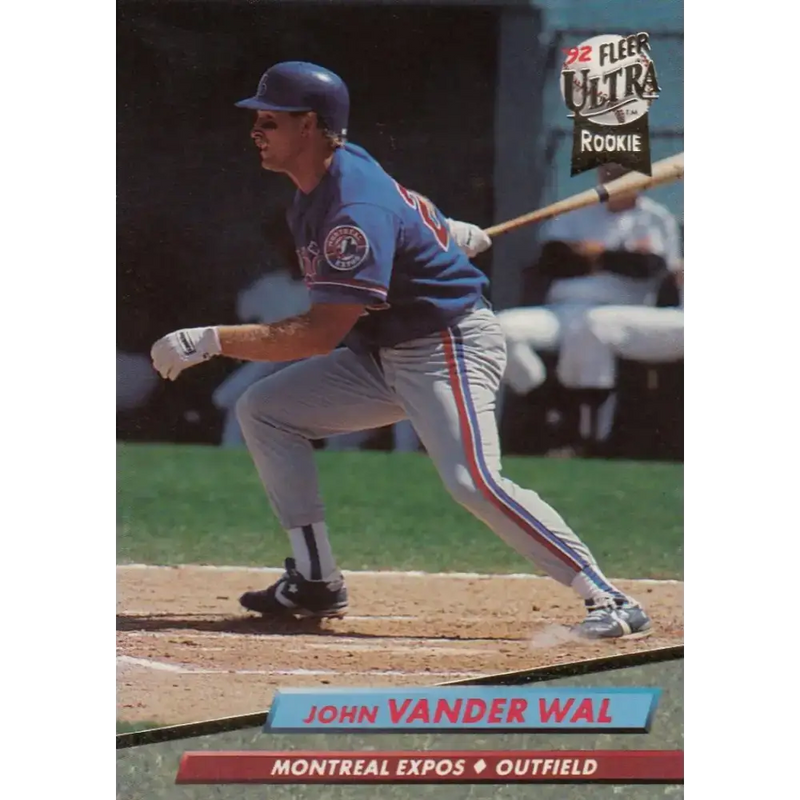 1992 Fleer Ultra #523 John Vander Wal NM-MT Montreal Expos Baseball Card - Baseball Card Single