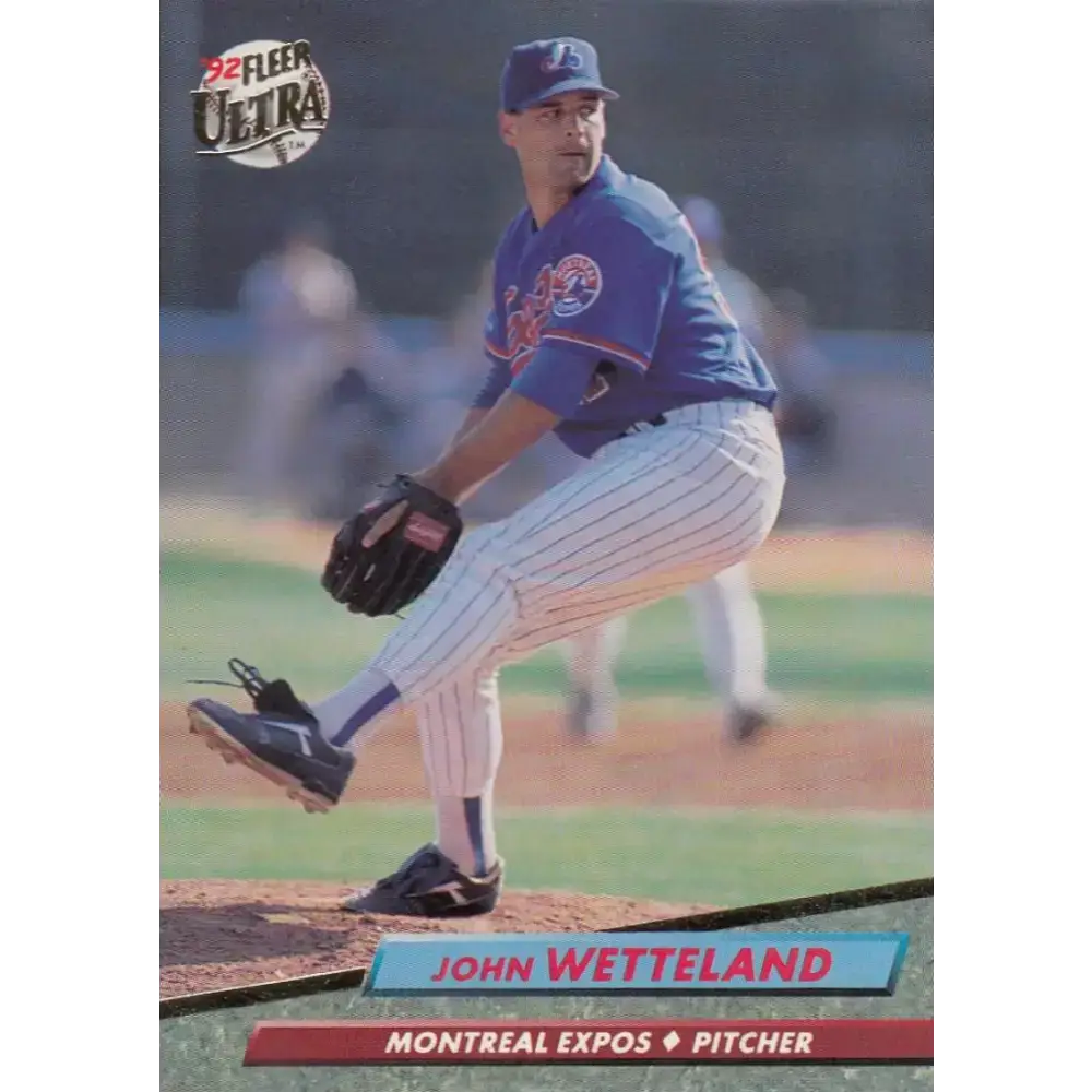 1992 Fleer Ultra #526 John Wetteland NM-MT Montreal Expos Baseball Card - Baseball Card Single