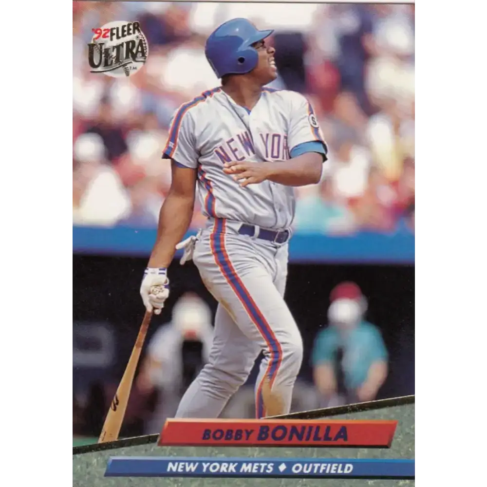 1992 Fleer Ultra #527 Bobby Bonilla NM-MT New York Mets Baseball Card - Baseball Card Single