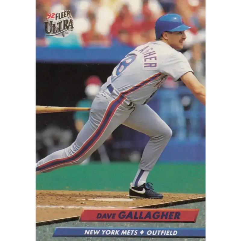 1992 Fleer Ultra #530 Dave Gallagher NM-MT New York Mets Baseball Card - Baseball Card Single