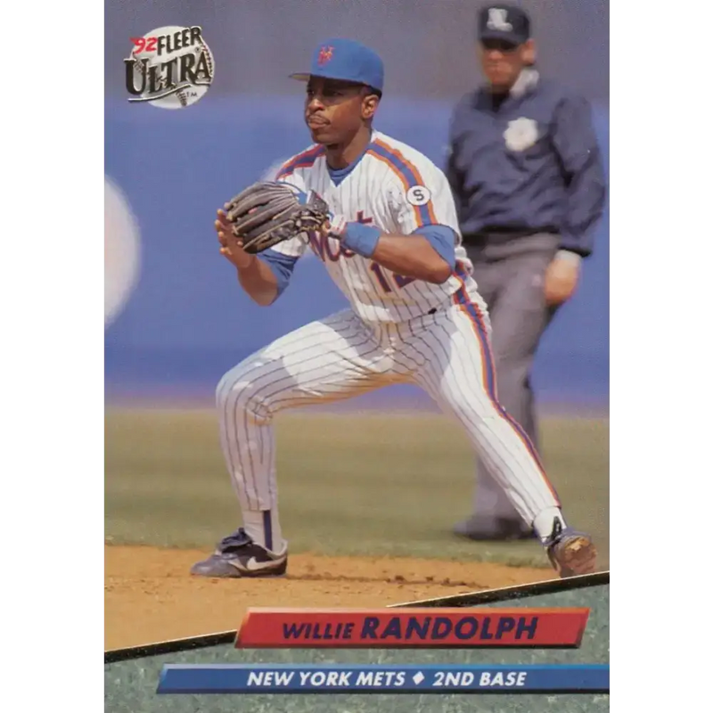 1992 Fleer Ultra #536 Willie Randolph NM-MT New York Mets Baseball Card - Baseball Card Single
