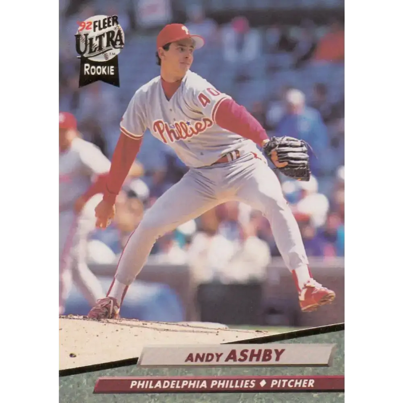 1992 Fleer Ultra #541 Andy Ashby NM-MT Philadelphia Phillies Baseball Card - Baseball Card Single