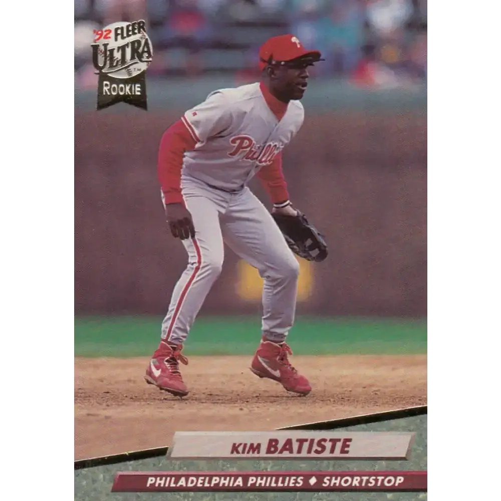 1992 Fleer Ultra #542 Kim Batiste NM-MT Philadelphia Phillies Baseball Card - Baseball Card Single