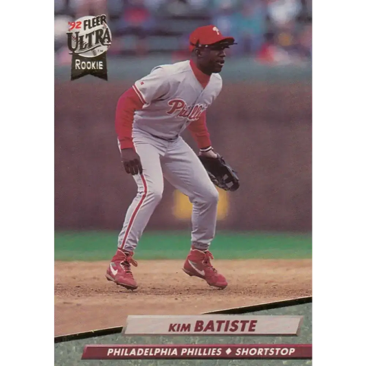 1992 Fleer Ultra #542 Kim Batiste NM-MT Philadelphia Phillies Baseball Card - Baseball Card Single