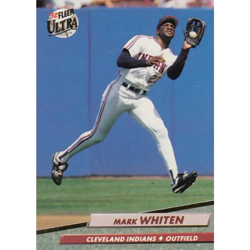 1992 Fleer Ultra #55 Mark Whiten NM-MT Cleveland Indians Baseball Card - Baseball Card Single