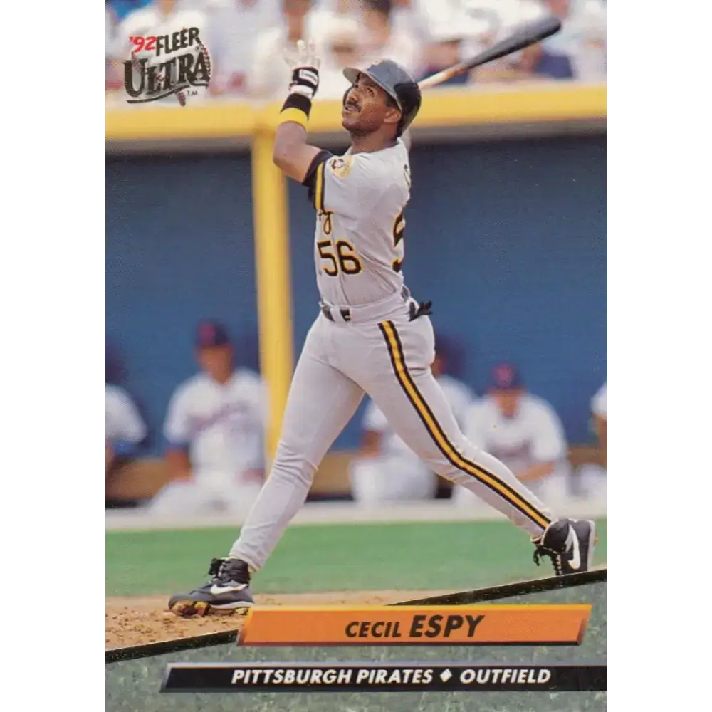 1992 Fleer Ultra #552 Cecil Espy NM-MT Pittsburgh Pirates Baseball Card - Baseball Card Single