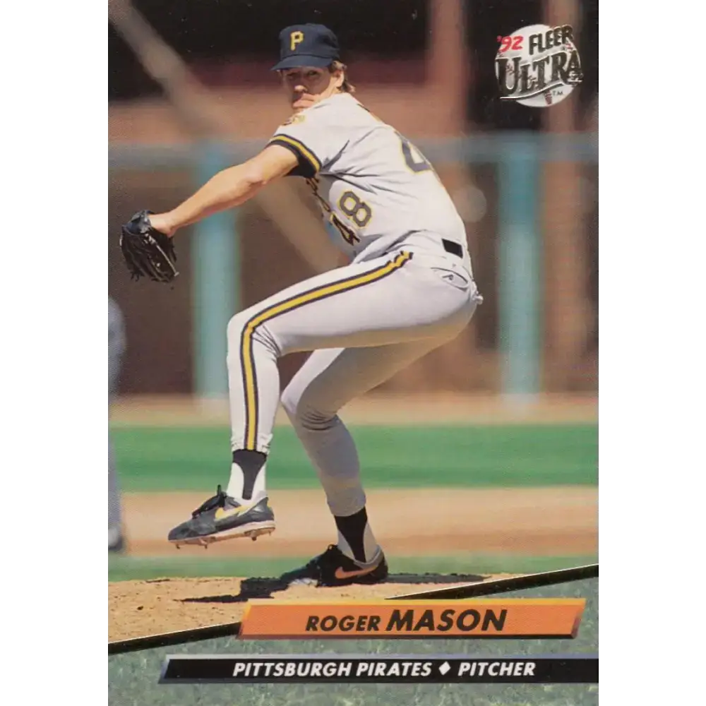 1992 Fleer Ultra #554 Roger Mason NM-MT Pittsburgh Pirates Baseball Card - Baseball Card Single