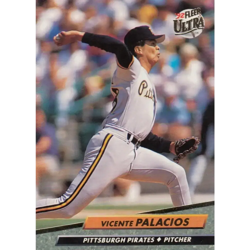 1992 Fleer Ultra #557 Vicente Palacios NM-MT Pittsburgh Pirates Baseball Card - Baseball Card Single
