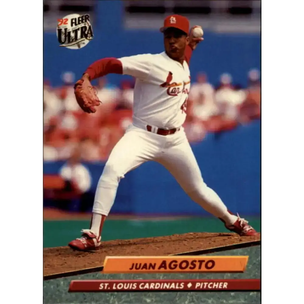 1992 Fleer Ultra #562 Juan Agosto NM-MT St. Louis Cardinals Baseball Card - Baseball Card Single