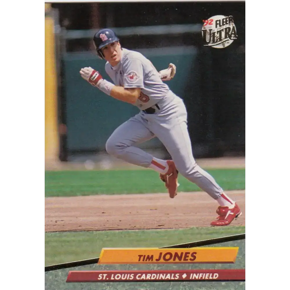 1992 Fleer Ultra #569 Tim Jones NM-MT St. Louis Cardinals Baseball Card - Baseball Card Single