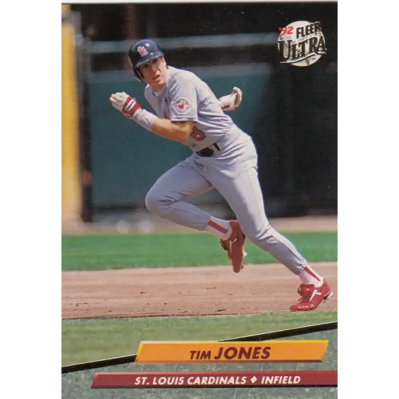 1992 Fleer Ultra #569 Tim Jones NM-MT St. Louis Cardinals Baseball Card - Baseball Card Single
