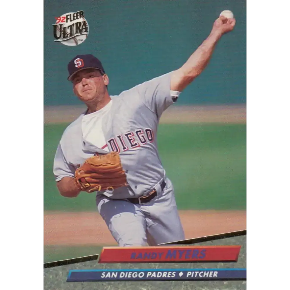 1992 Fleer Ultra #579 Randy Myers NM-MT San Diego Padres Baseball Card - Baseball Card Single