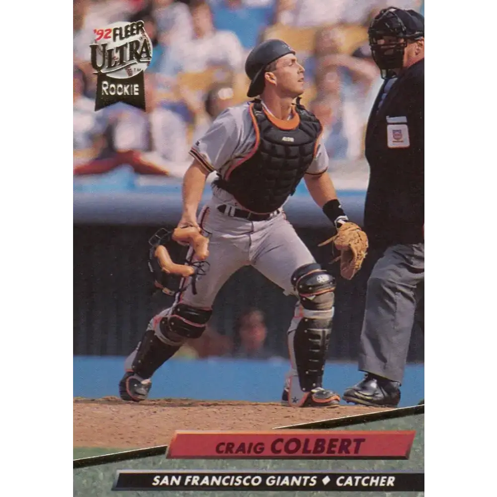 1992 Fleer Ultra #588 Craig Colbert NM-MT RC Rookie San Francisco Giants Baseball Card - Baseball Card Single