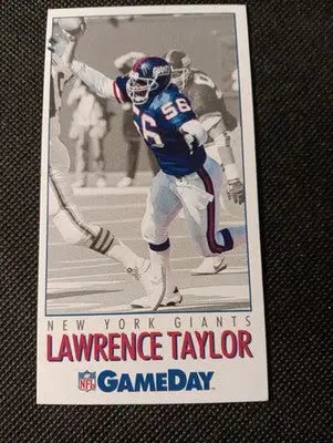 1992 GameDay - #56 Lawrence Taylor. NY Giants. NFL Team Players. NRMT+