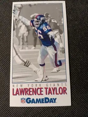 1992 GameDay - #56 Lawrence Taylor. NY Giants. NFL Team Players. NRMT+