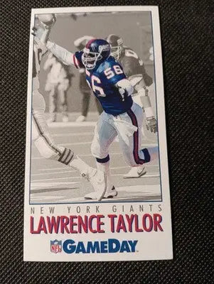 1992 GameDay - #56 Lawrence Taylor. NY Giants. NFL Team Players. NRMT+