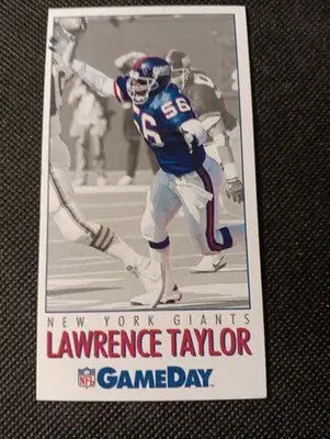 1992 GameDay - #56 Lawrence Taylor. NY Giants. NFL Team Players. NRMT+