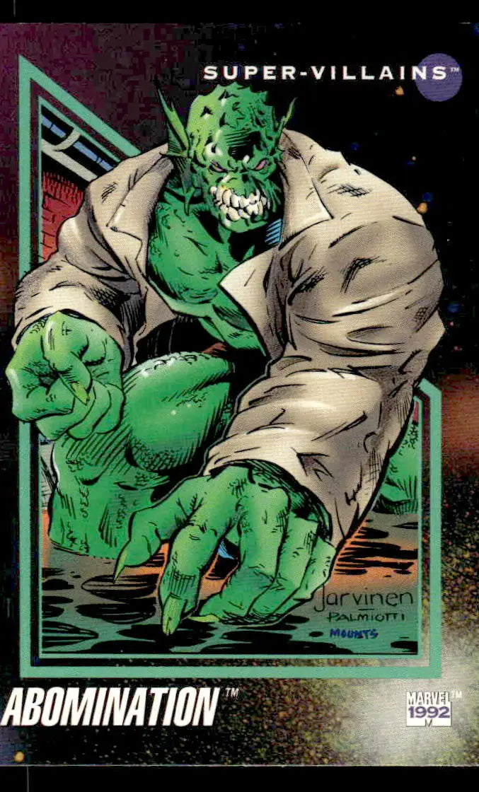 1992 Impel Marvel Universe #101 Abomination - Non-Sports Card Single