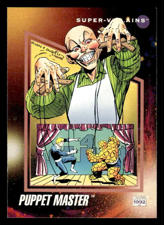 1992 Impel Marvel Universe #107 Puppet Master - Non-Sports Card Single