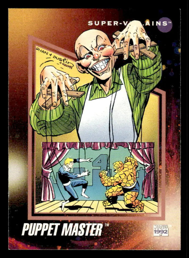 1992 Impel Marvel Universe #107 Puppet Master - Non-Sports Card Single