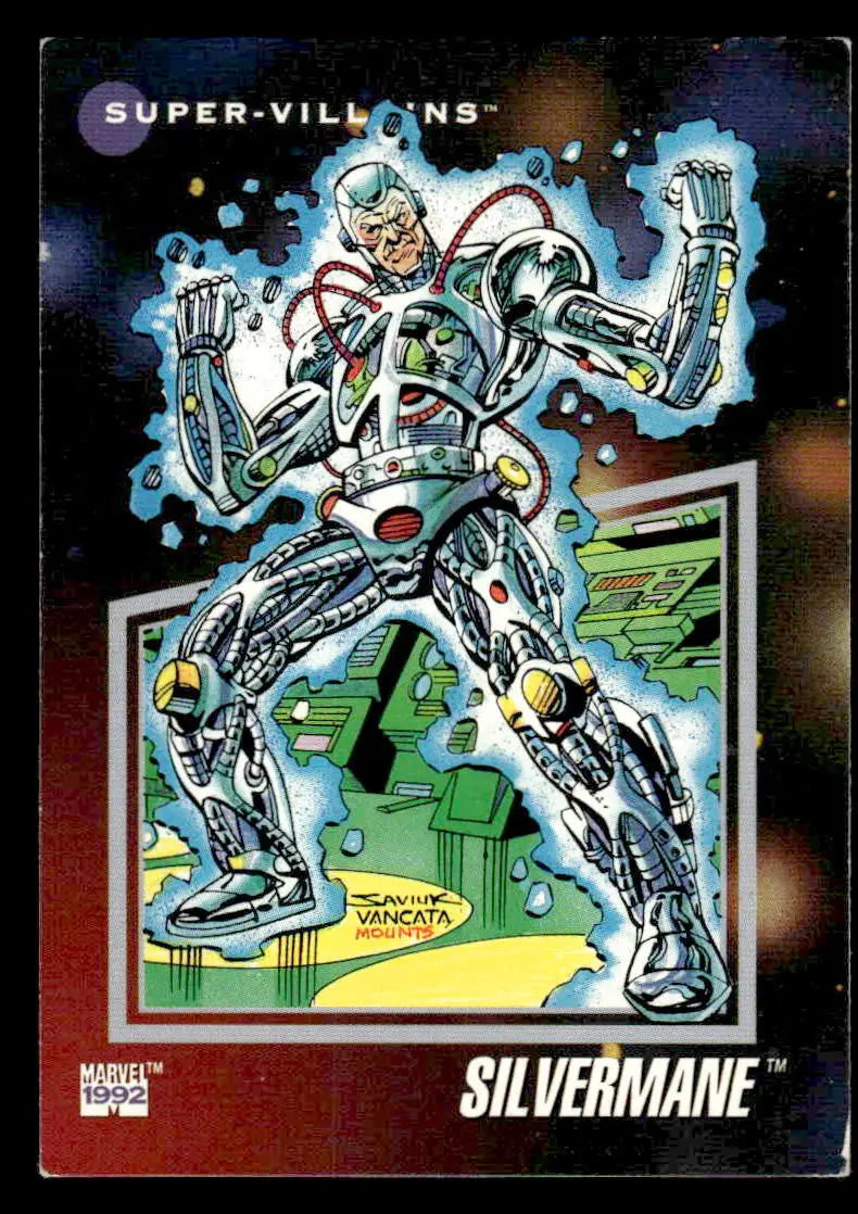 1992 Impel Marvel Universe #131 Silvermane - Non-Sports Card Single