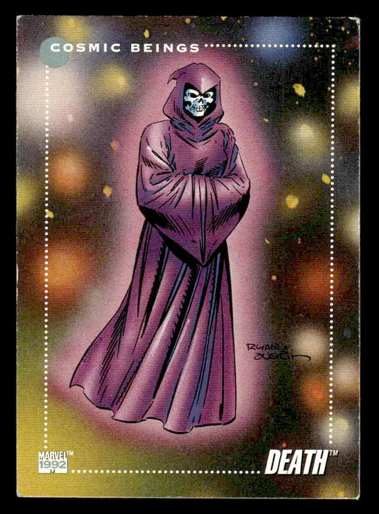 1992 Impel Marvel Universe #157 Death - Non-Sports Card Single